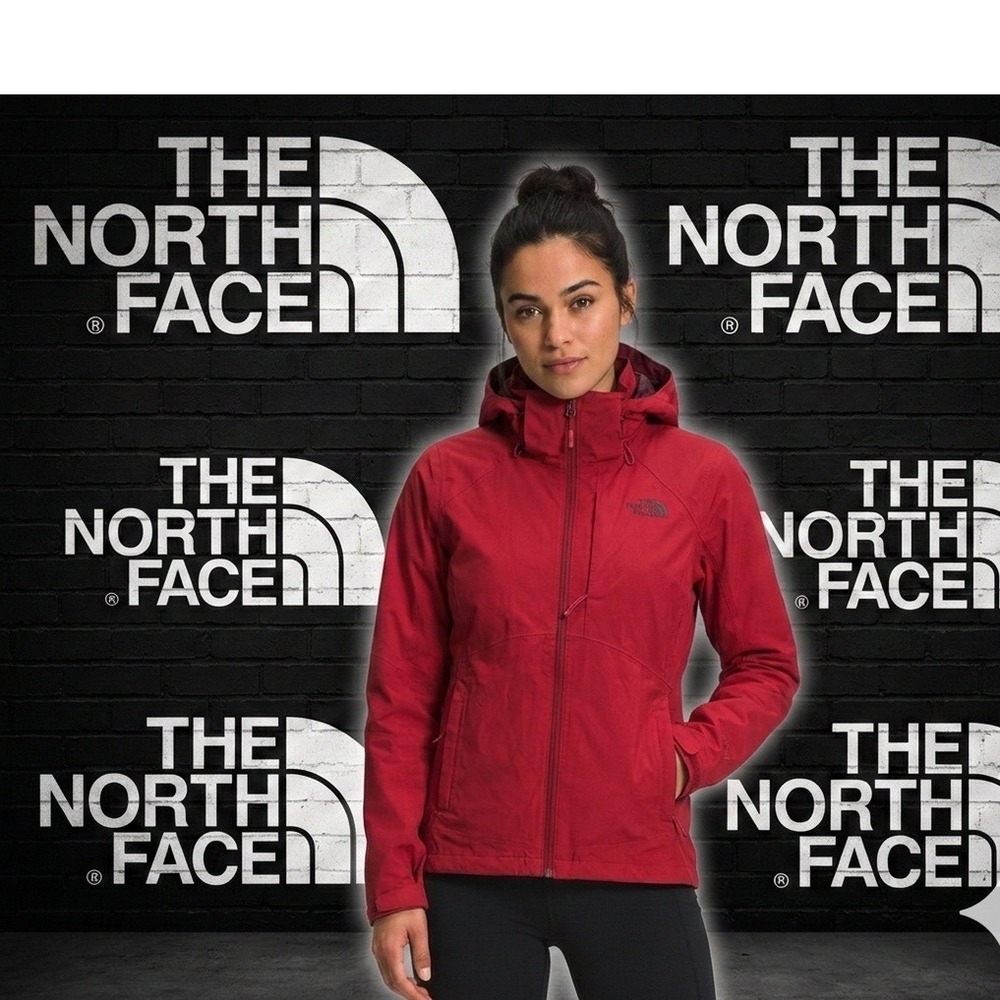 🔥The North Face🖤🚨🖤 Osito Triclimate Jacket Red Waterproof DryVent -small